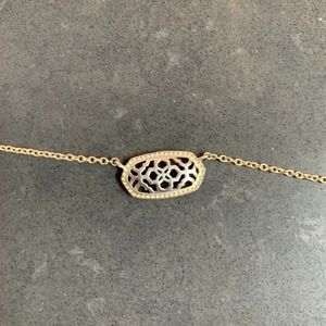 Kendra Scott Silver Pendant Necklace